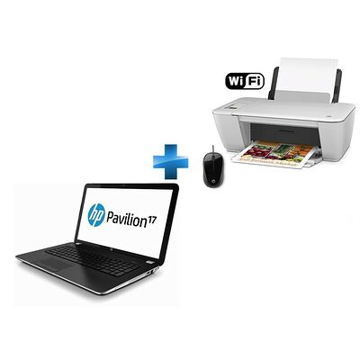 HP Pavilion 17-e076sf, 17.3" HD+ + Souris + Imprimante HP 2542