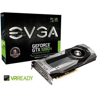 EVGA GeForce GTX 1080 Ti Founders Edition, 11 Go