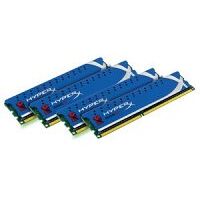 Kit Quad Channel DDR3 Kingston Hyper X, 4 x 4 Go, PC3-17000, CAS 11
