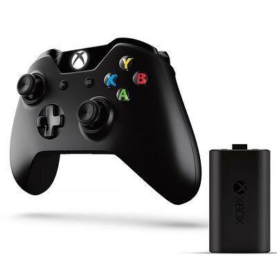 Manette sans fil Microsoft + Kit Play and Charge - Xbox One