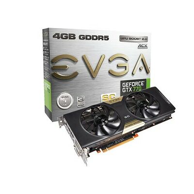Carte graphique EVGA GeForce GTX 770 Dual SC w/ ACX Cooler, 4 Go