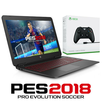 HP Omen 15 (15-AX246NF) + Manette Xbox One + PES 2018