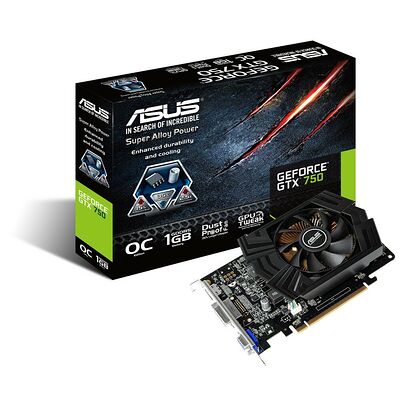 Asus GeForce GTX 750 OC, 1 Go