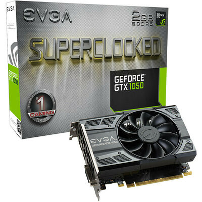 EVGA GeForce GTX 1050 SC GAMING, 2 Go