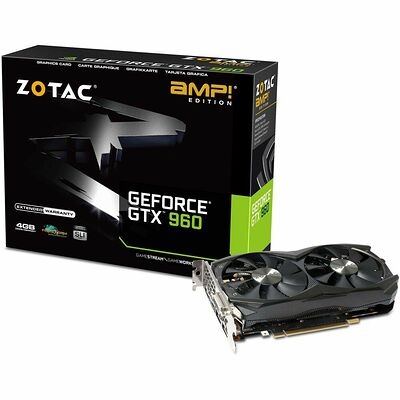 Zotac GeForce GTX 960 AMP! Edition, 4 Go