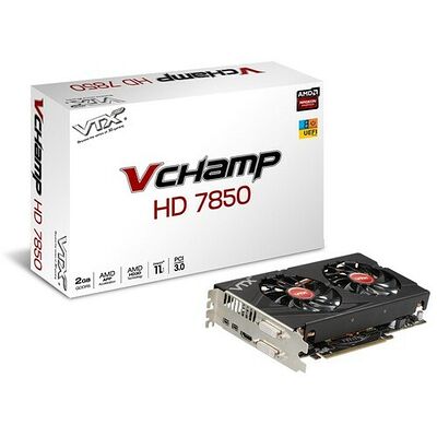 Carte graphique VTX3D Radeon HD 7850 VChamp Ghz Edition, 2 Go