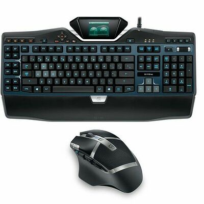 Pack Gaming Logitech, Clavier G19s (AZERTY) + Souris G602 Wireless