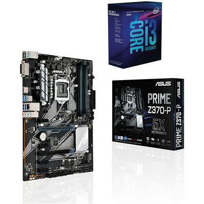 Kit d'évo Intel Core i3-8350K (4.0 GHz) + Asus PRIME Z370-P