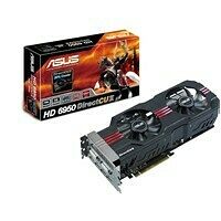 Carte graphique Asus Radeon HD 6950 DirectCU II, 2 Go + Jeu