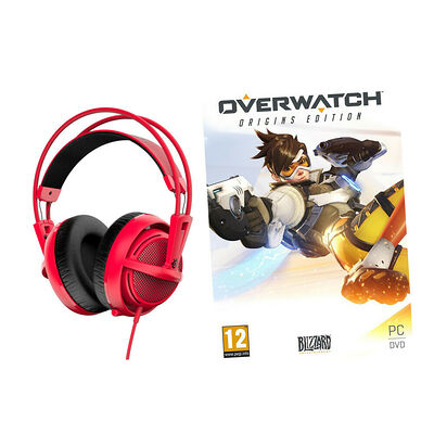 SteelSeries Siberia 200, Forged Red + Overwatch (PC) offert !