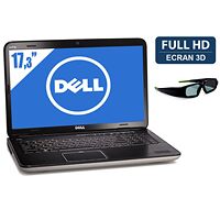 PC Portable Dell XPS 17, 17.3 " Full HD 3D + Lunettes 3D