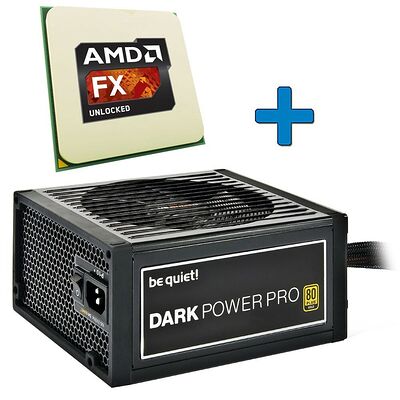 Processeur AMD FX-9370 + Alimentation BeQuiet Dark Power Pro 10, 1000 W