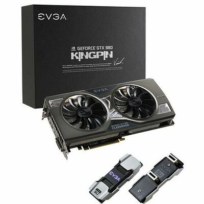 EVGA GeForce GTX 980 KINGPIN ACX 2.0+, 4 Go + Pont SLI offert !
