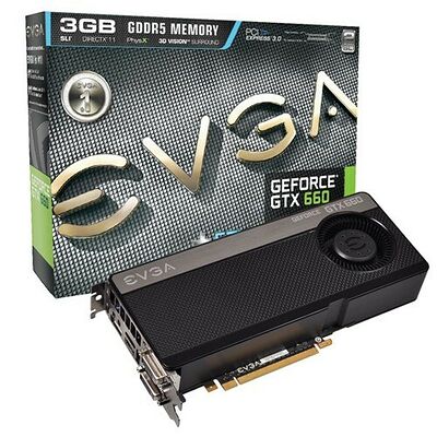 Carte graphique EVGA GeForce GTX 660 FTW, 3 Go