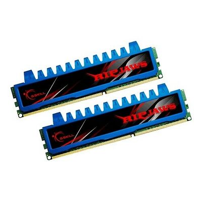 DDR3 G.Skill Ripjaws, Bleu, 2 x 2 Go, 1600 MHz, CAS 8
