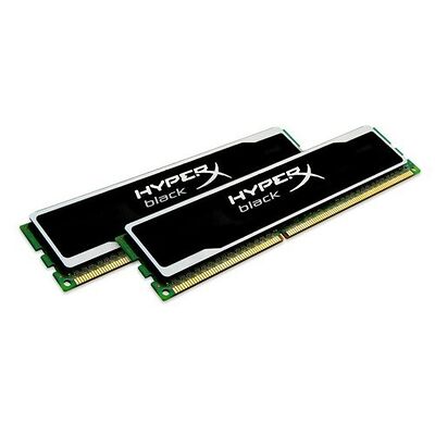 Mémoire DDR3 Kingston XMP HyperX Black XMP, 8 Go (2 x 4 Go), PC3-12800, CAS 9