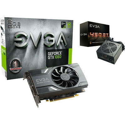 EVGA GeForce GTX 1060 GAMING, 6 Go + EVGA 450 BT, 450W