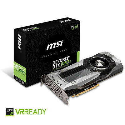 MSI GeForce GTX 1080 Ti Founders Edition, 11 Go