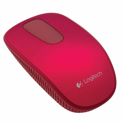 Logitech T400 Zone Touch Mouse, Rouge