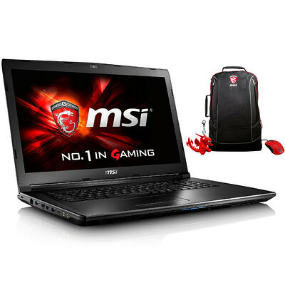 MSI GL72 7QF-1031XFR + Pack d'accessoires MSI GE