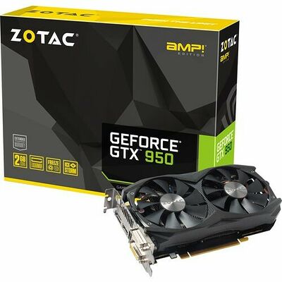 Zotac GeForce GTX 950 AMP! Edition, 2 Go