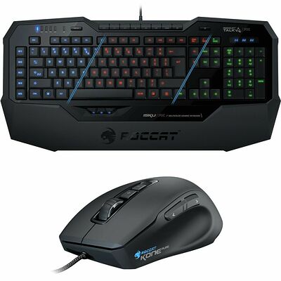 Pack Gaming Roccat, Isku FX (AZERTY) + Kone Pure