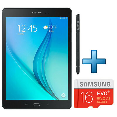 Samsung Galaxy Tab A 9.7" 16 Go Wi-Fi Noir + Samsung S Pen + Micro SD 16 Go