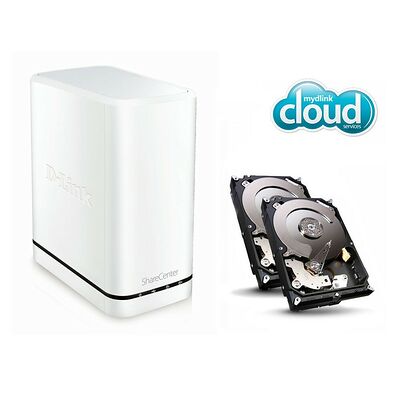 D-Link DNS-320LW + 2 disques durs Seagate Barracuda 2 To