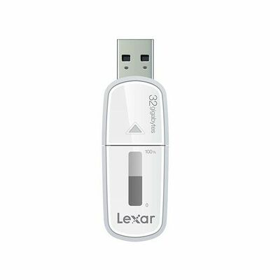 Clé USB 3.0 Lexar JumpDrive M10 Secure, 32 Go, Blanc