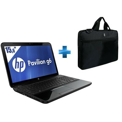 PC Portable HP Pavilion G6-2223SF, 15.6" + Sacoche de transport Port Designs