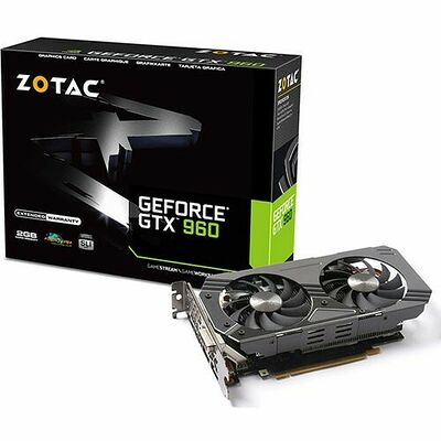 Zotac GeForce GTX 960 OC, 2 Go