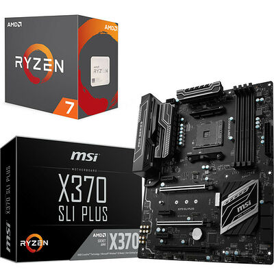 AMD Ryzen 7 1700X (3.4 GHz) + MSI X370 SLI PLUS