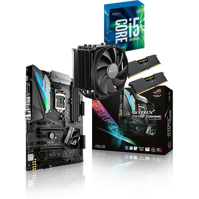 Kit d'évo Core i5-7600K + Asus STRIX Z270F GAMING + Dark Rock 4 + 16 Go