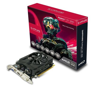 Carte graphique Sapphire Radeon R7 250 With boost, 2 Go