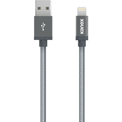 Kanex Câble Lightning USB Nylon tressé - Gris
