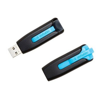 Clé USB 3.0 Verbatim Store'n' Go V3, 32 Go, Bleu caribbean