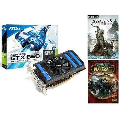 Carte graphique MSI GeForce 660 OC, 2 Go