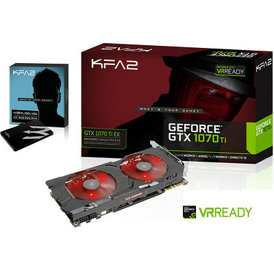 KFA2 GeForce GTX 1070 Ti EX, 8 Go + SSD 120 Go