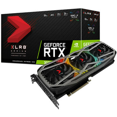 PNY GeForce RTX 3070 XLR8 Gaming REVEL EPIC-X (LHR)