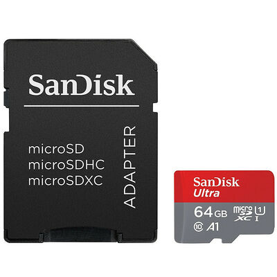 SanDisk Ultra - Micro SDXC - UHS-I U1 A1 - 64 Go