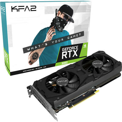 KFA2 GeForce RTX 3060 (8 Go) (1-Click OC) (LHR)
