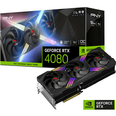 PNY GeForce RTX 4080 XLR8 TF VERTO EPIC-X RGB OC (16 Go)