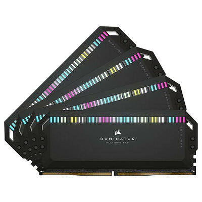 DDR5 Corsair Dominator Platinum RGB Noir - 64 Go (4 x 16 Go) 5600 MHz - CAS 36