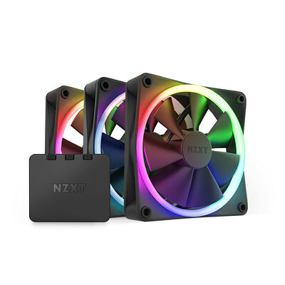 NZXT F120 RGB - Noir (Pack de 3)
