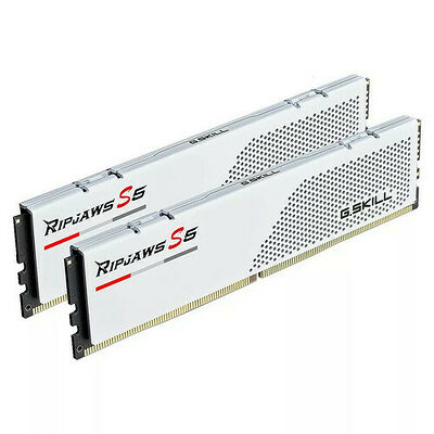 DDR5 G.Skill Ripjaws S5 Blanc - 32 Go (2 x 16 Go) 5200 MHz - CAS 36