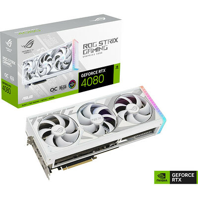Asus GeForce RTX 4080 ROG STRIX O16G WHITE