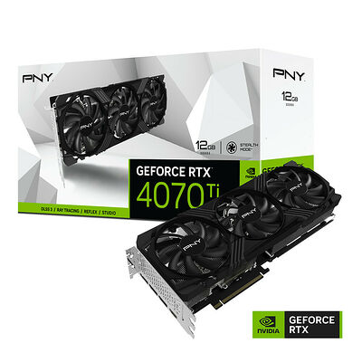 PNY GeForce RTX 4070 Ti VERTO Triple Fan (12 Go)