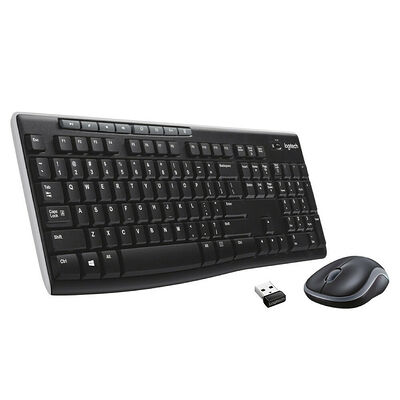 Pack clavier + souris Logitech Wireless Desktop MK270
