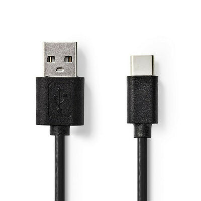 Nedis Câble USB-C / USB-A - 2 mètres