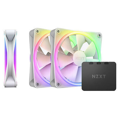 NZXT F120 RGB Duo - Blanc (Pack de 3)